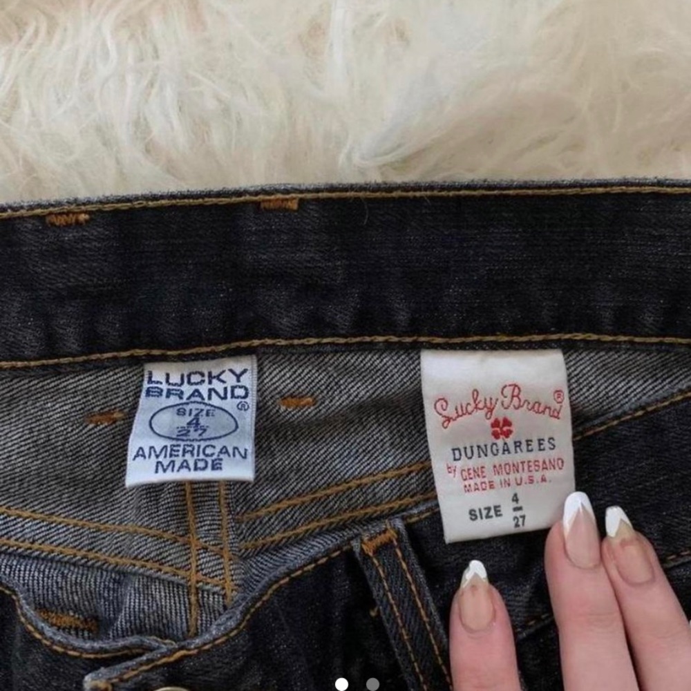 low rise lucky brand jeans